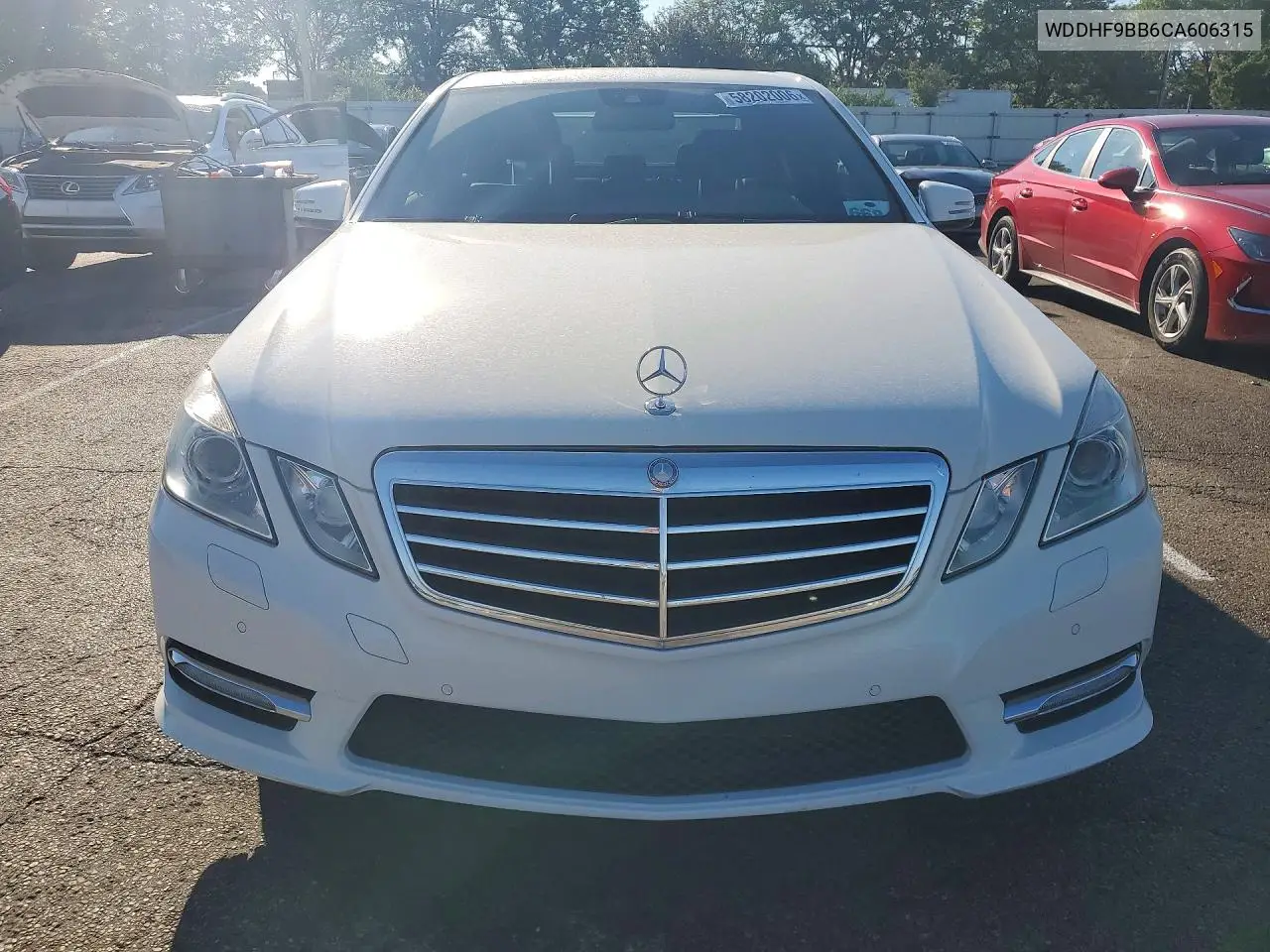 2012 Mercedes-Benz E 550 4Matic VIN: WDDHF9BB6CA606315 Lot: 58202006