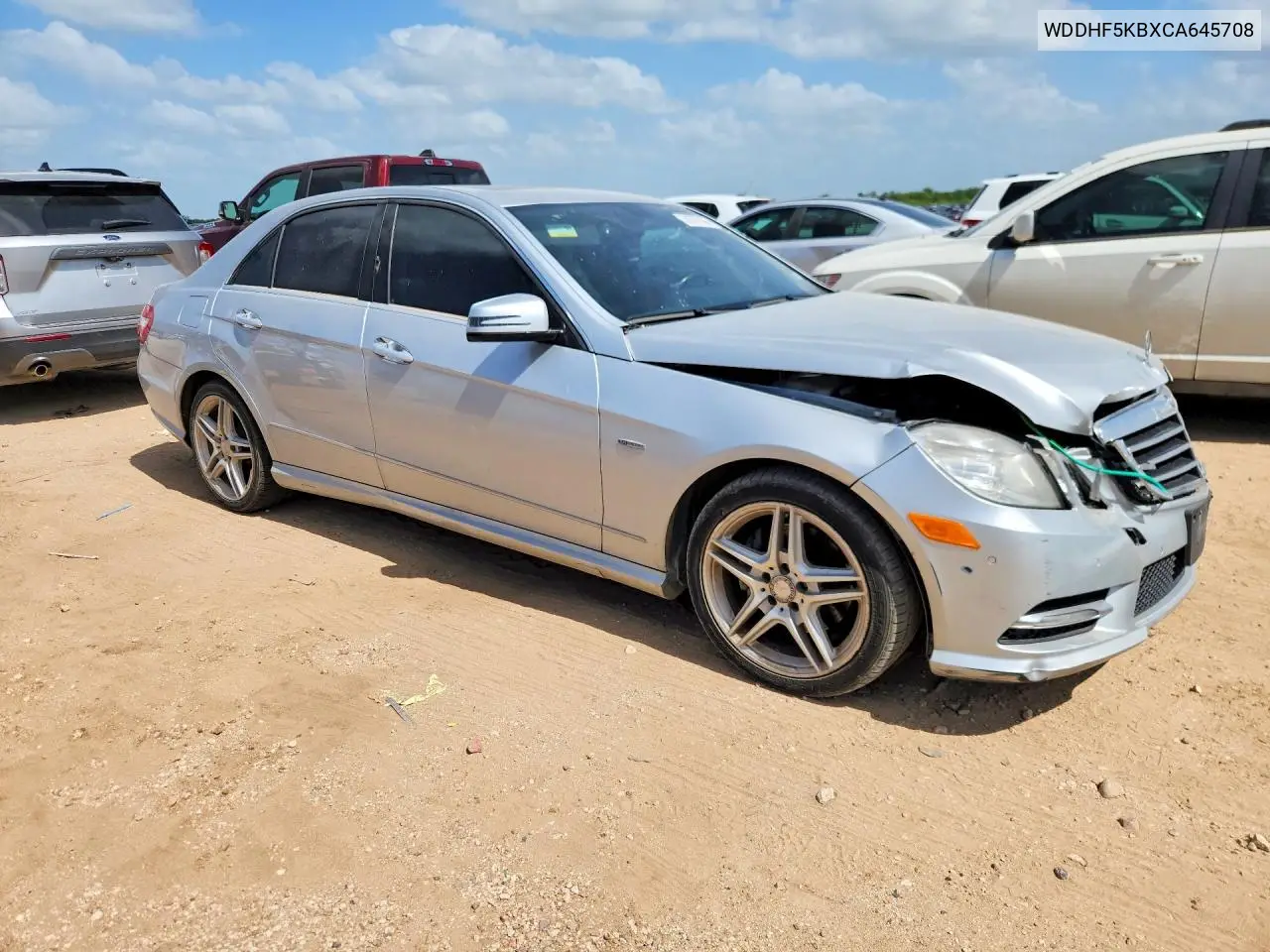 2012 Mercedes-Benz E 350 VIN: WDDHF5KBXCA645708 Lot: 58375536