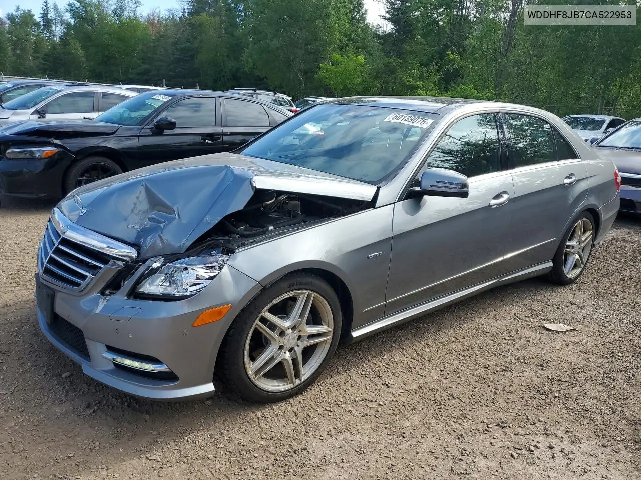 2012 Mercedes-Benz E 350 4Matic VIN: WDDHF8JB7CA522953 Lot: 60139076