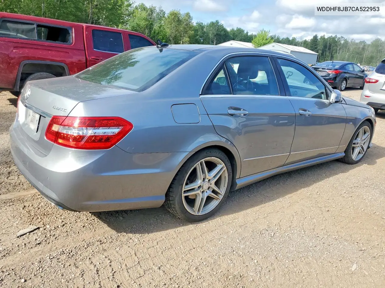 2012 Mercedes-Benz E 350 4Matic VIN: WDDHF8JB7CA522953 Lot: 60139076