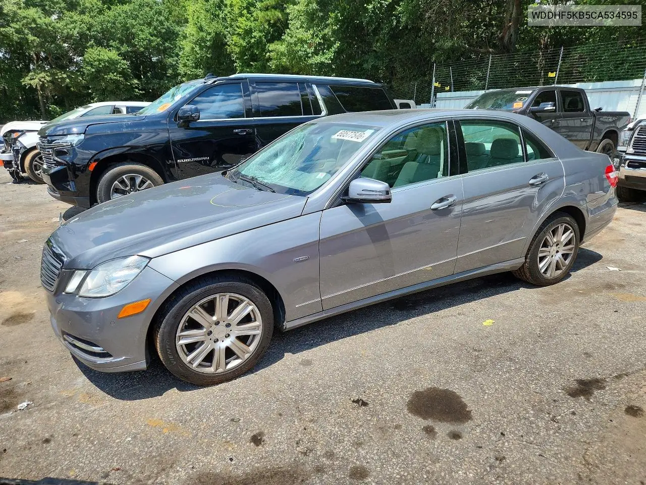 2012 Mercedes-Benz E 350 VIN: WDDHF5KB5CA534595 Lot: 60577546