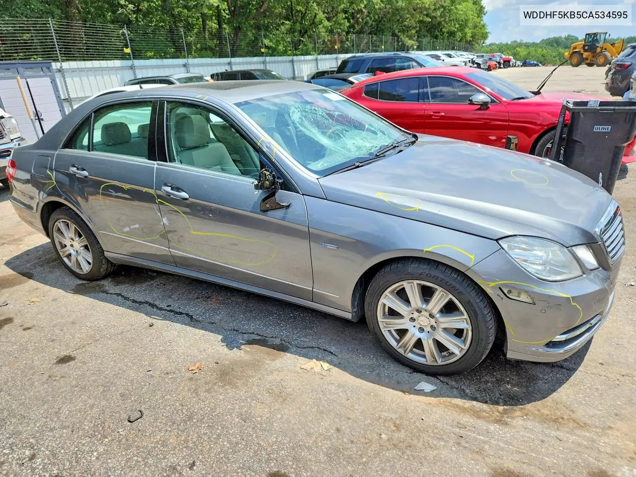 2012 Mercedes-Benz E 350 VIN: WDDHF5KB5CA534595 Lot: 60577546