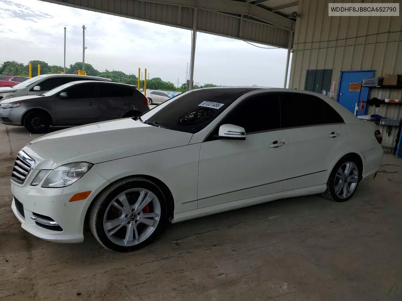 2012 Mercedes-Benz E 350 4Matic VIN: WDDHF8JB8CA652790 Lot: 61031486