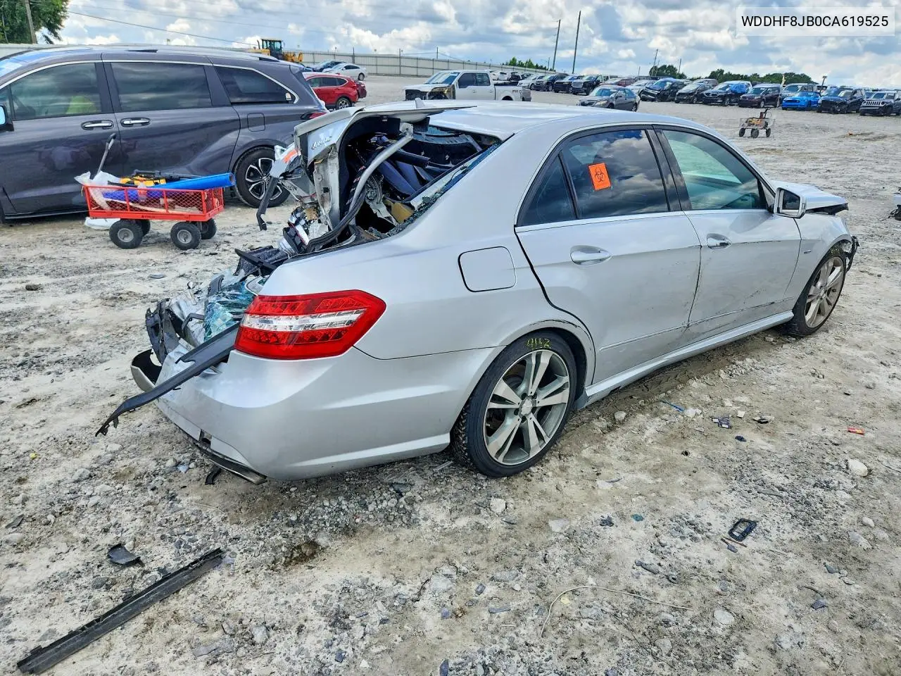 2012 Mercedes-Benz E 350 4Matic VIN: WDDHF8JB0CA619525 Lot: 61083796