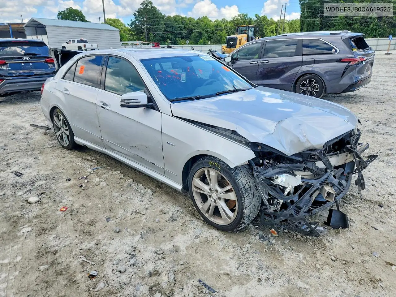2012 Mercedes-Benz E 350 4Matic VIN: WDDHF8JB0CA619525 Lot: 61083796