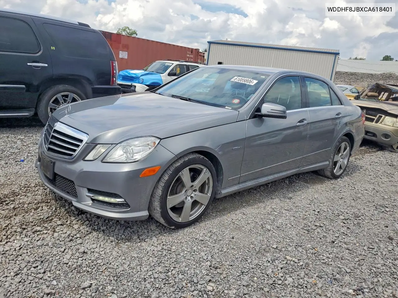 2012 Mercedes-Benz E 350 4Matic VIN: WDDHF8JBXCA618401 Lot: 61089806