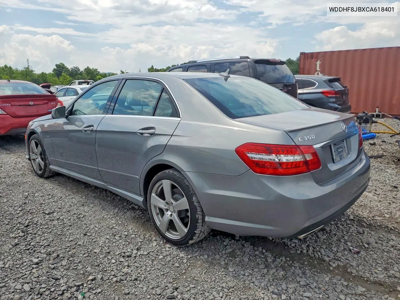 2012 Mercedes-Benz E 350 4Matic VIN: WDDHF8JBXCA618401 Lot: 61089806