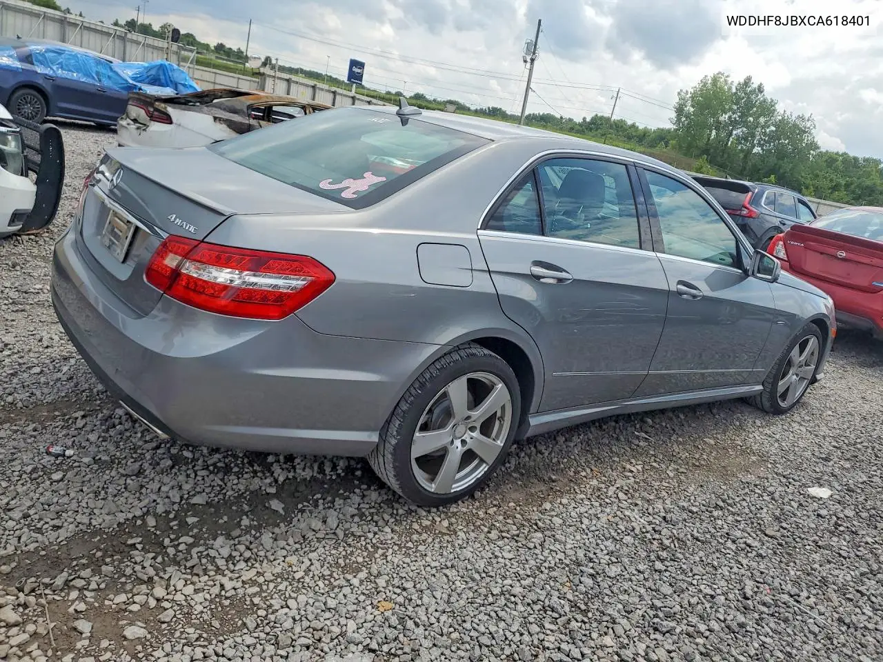 2012 Mercedes-Benz E 350 4Matic VIN: WDDHF8JBXCA618401 Lot: 61089806
