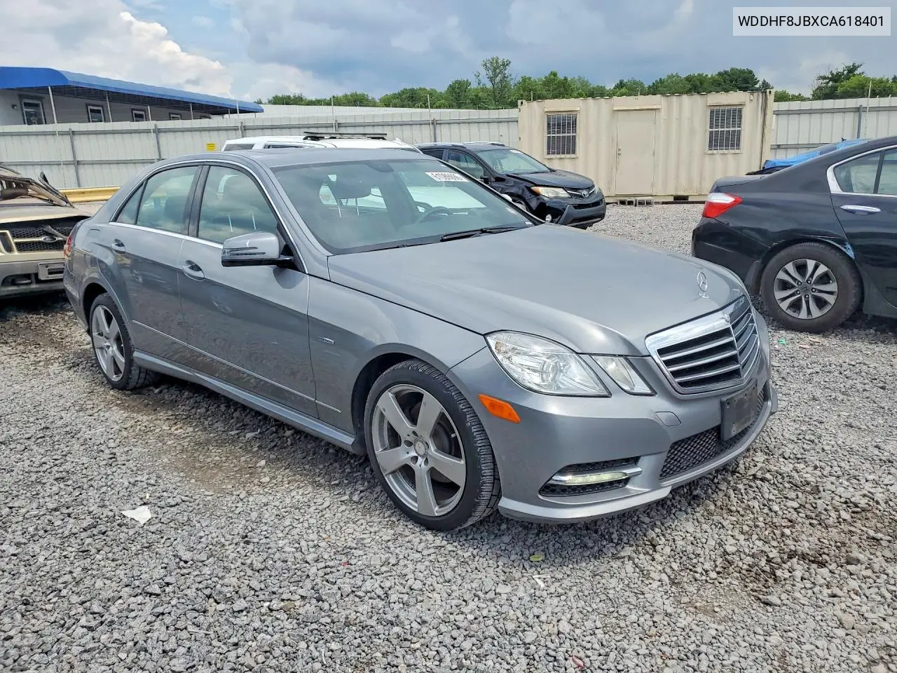 2012 Mercedes-Benz E 350 4Matic VIN: WDDHF8JBXCA618401 Lot: 61089806
