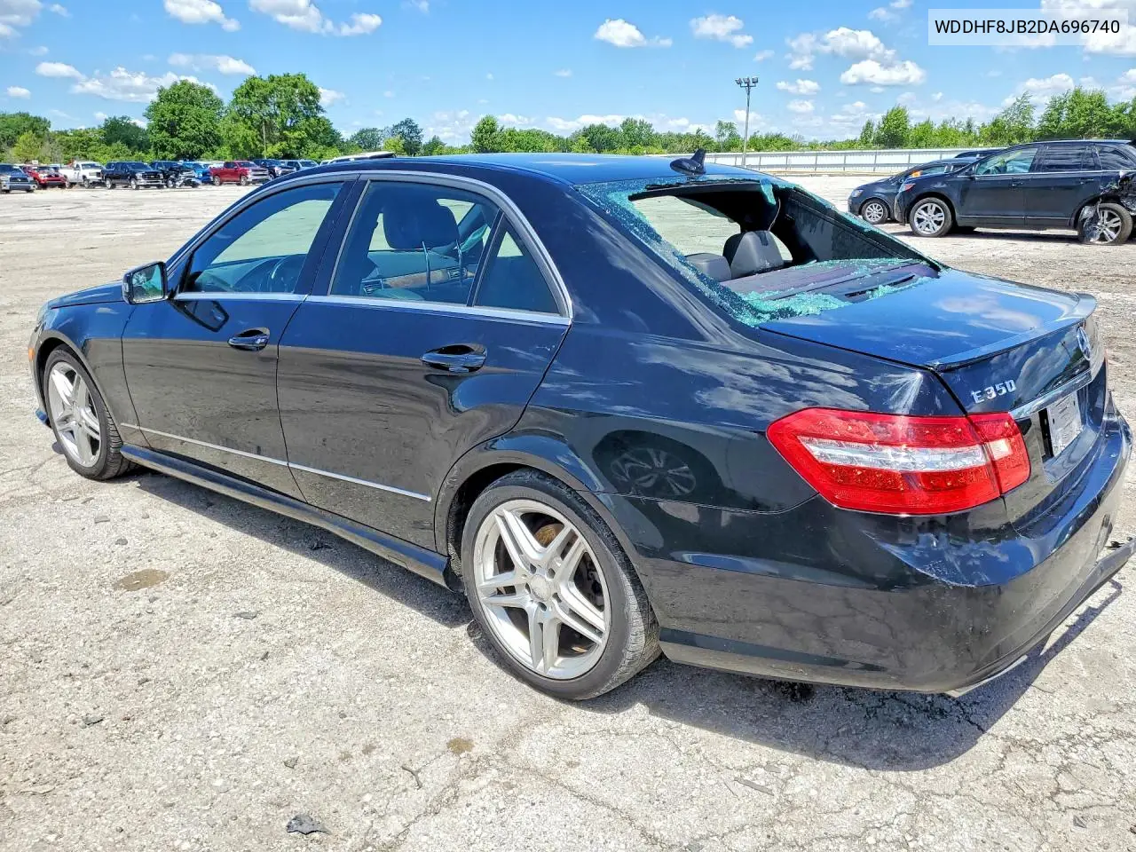 2013 Mercedes-Benz E 350 4Matic VIN: WDDHF8JB2DA696740 Lot: 57190896