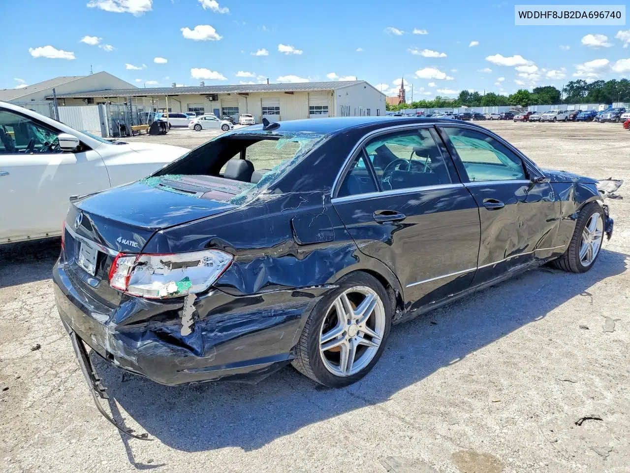 2013 Mercedes-Benz E 350 4Matic VIN: WDDHF8JB2DA696740 Lot: 57190896