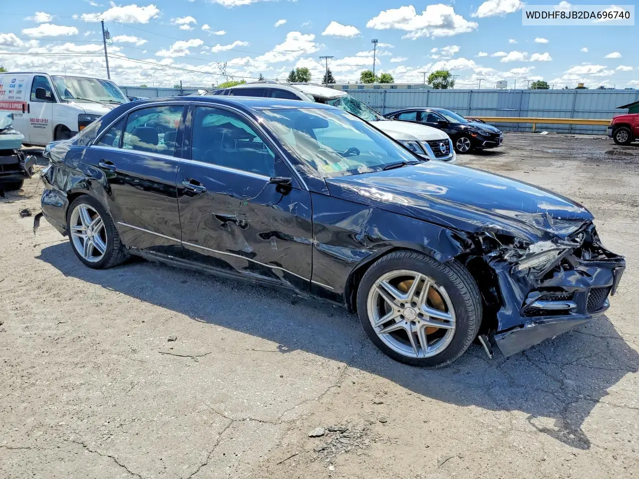 2013 Mercedes-Benz E 350 4Matic VIN: WDDHF8JB2DA696740 Lot: 57190896