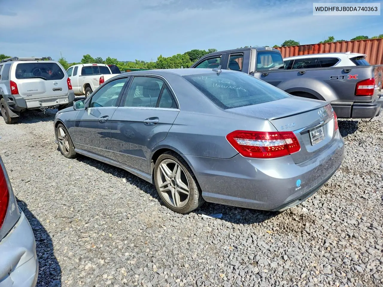 2013 Mercedes-Benz E 350 4Matic VIN: WDDHF8JB0DA740363 Lot: 58377716