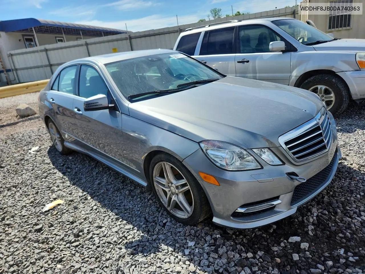 2013 Mercedes-Benz E 350 4Matic VIN: WDDHF8JB0DA740363 Lot: 58377716
