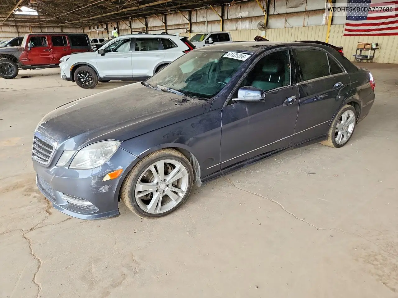 2013 Mercedes-Benz E 350 VIN: WDDHF5KB6DA707686 Lot: 61122326