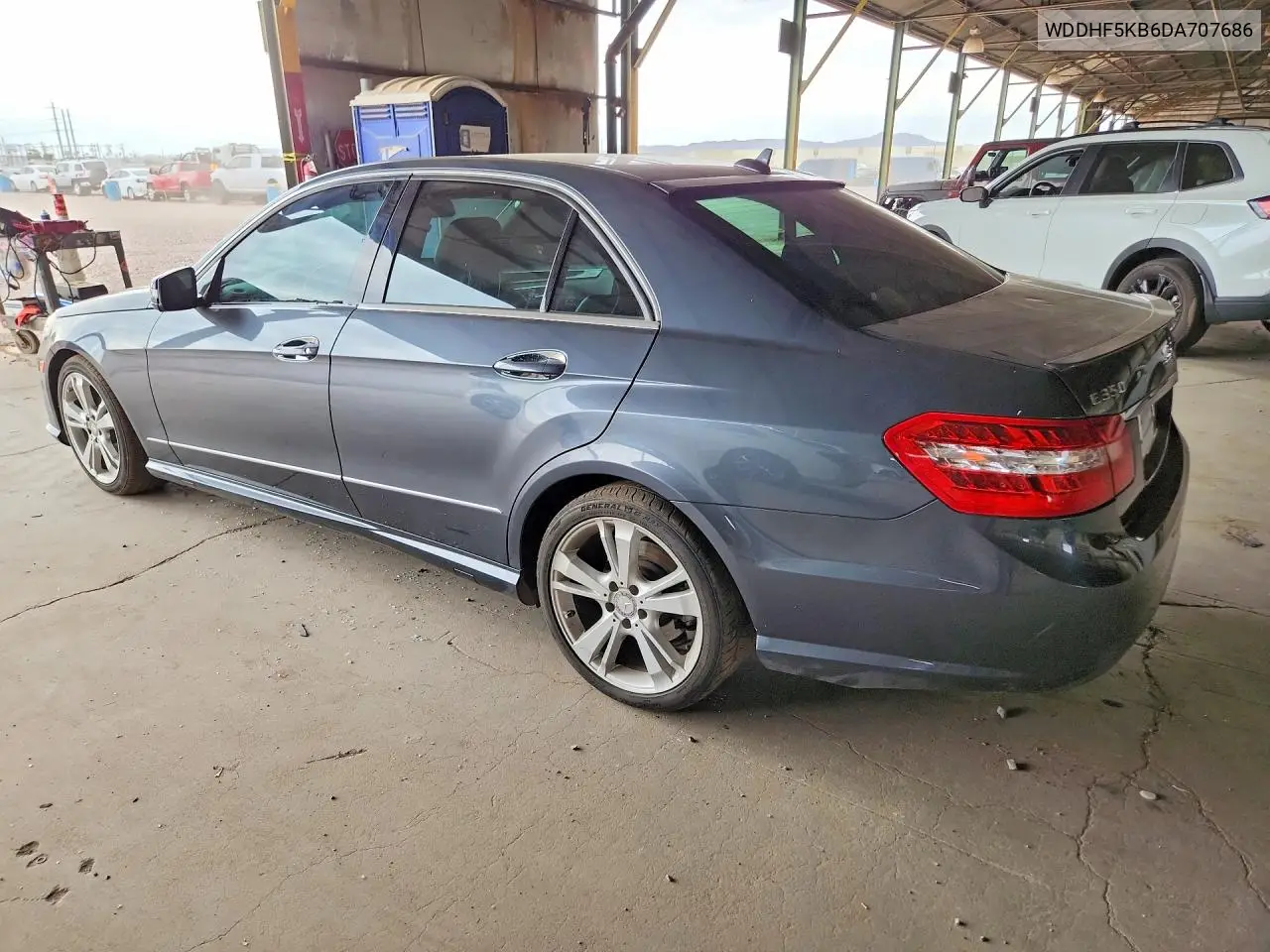 2013 Mercedes-Benz E 350 VIN: WDDHF5KB6DA707686 Lot: 61122326