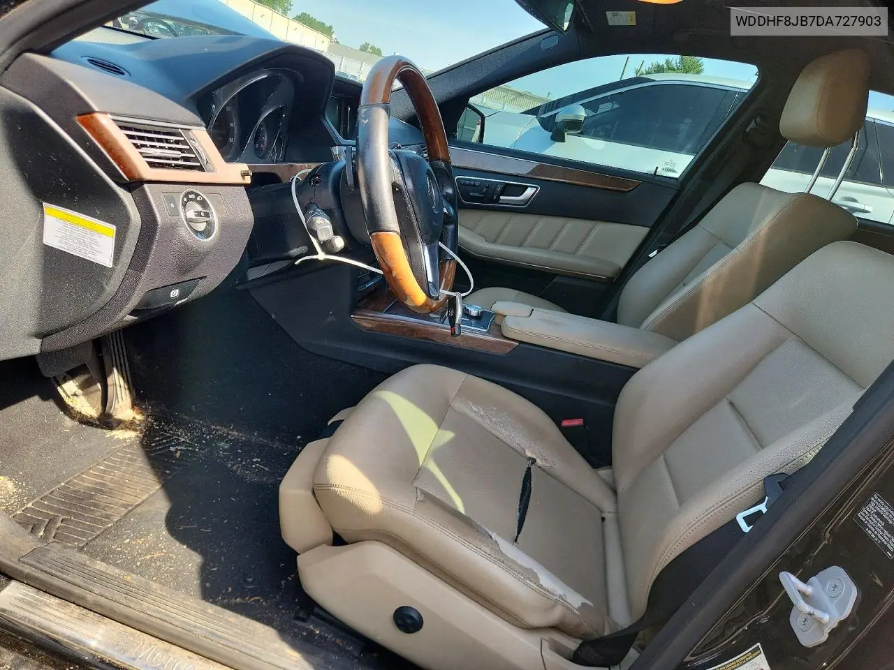 2013 Mercedes-Benz E 350 4Matic VIN: WDDHF8JB7DA727903 Lot: 61586526