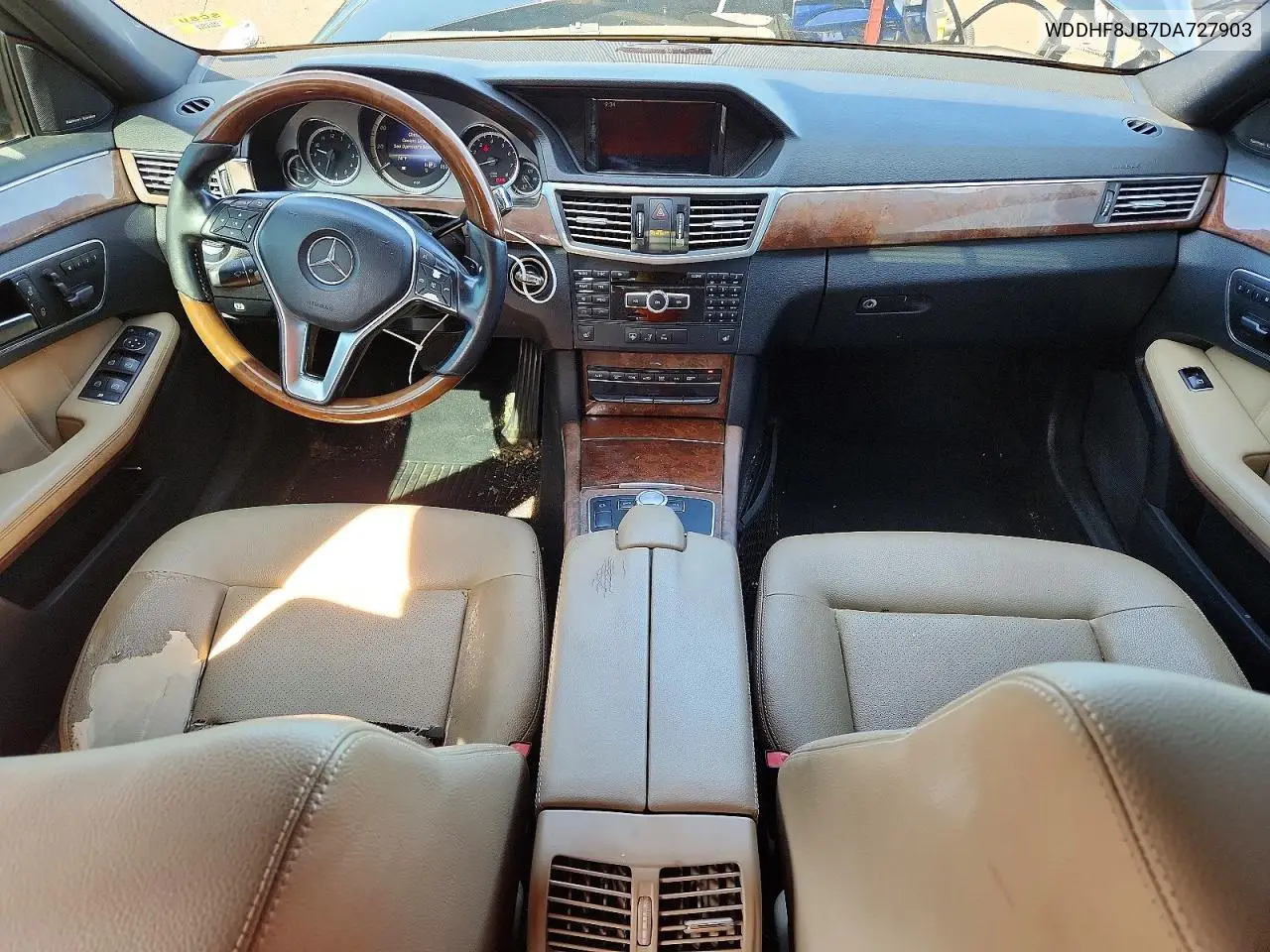 2013 Mercedes-Benz E 350 4Matic VIN: WDDHF8JB7DA727903 Lot: 61586526