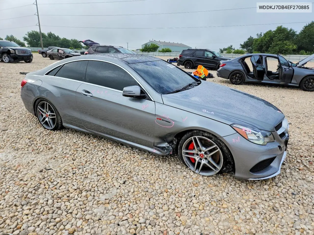2014 Mercedes-Benz E 550 VIN: WDDKJ7DB4EF270885 Lot: 55450806