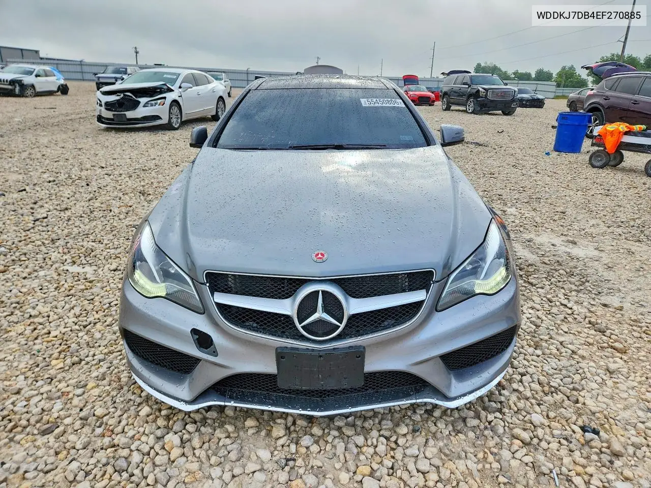 2014 Mercedes-Benz E 550 VIN: WDDKJ7DB4EF270885 Lot: 55450806