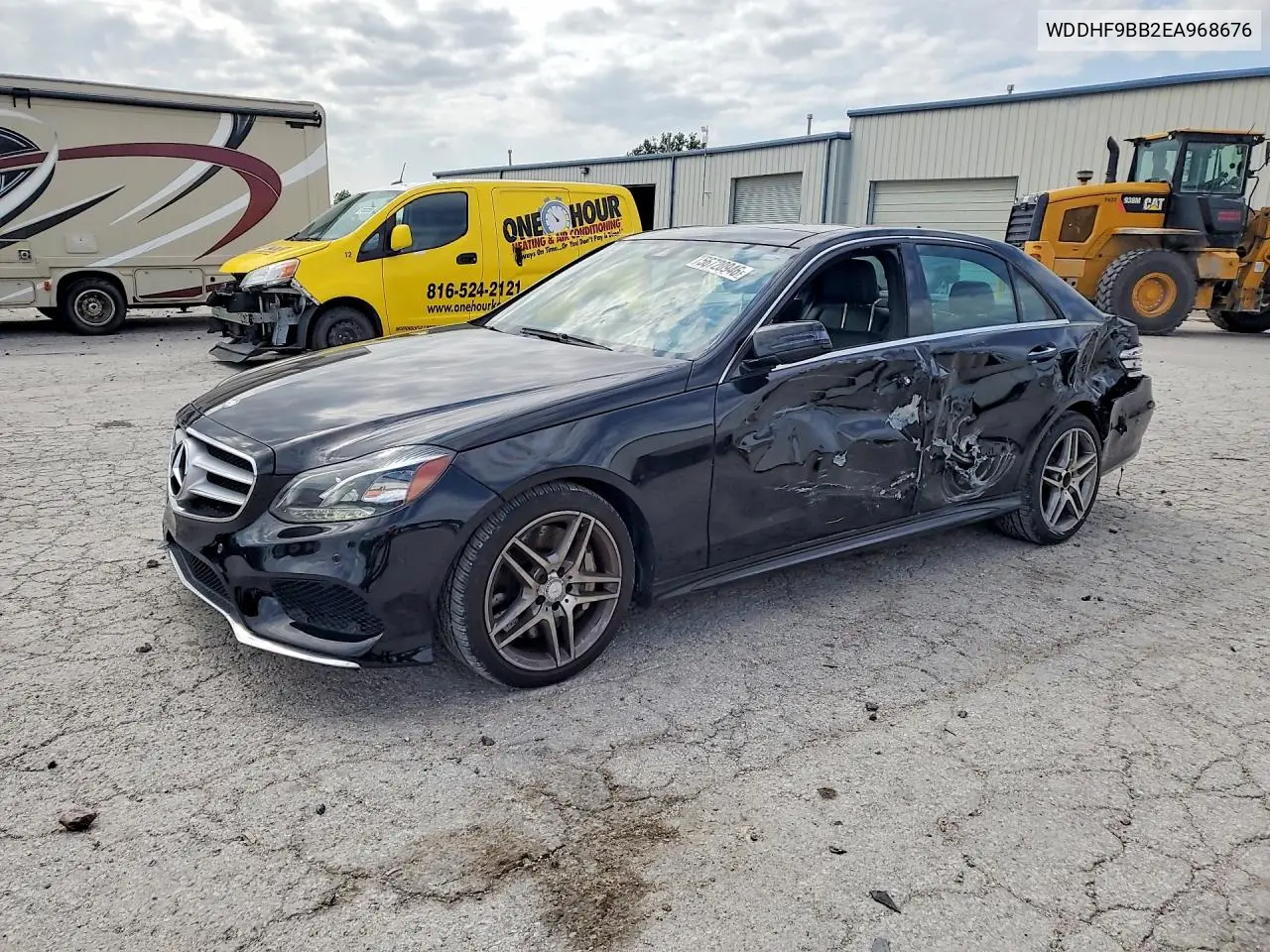 2014 Mercedes-Benz E 550 4Matic VIN: WDDHF9BB2EA968676 Lot: 56720946