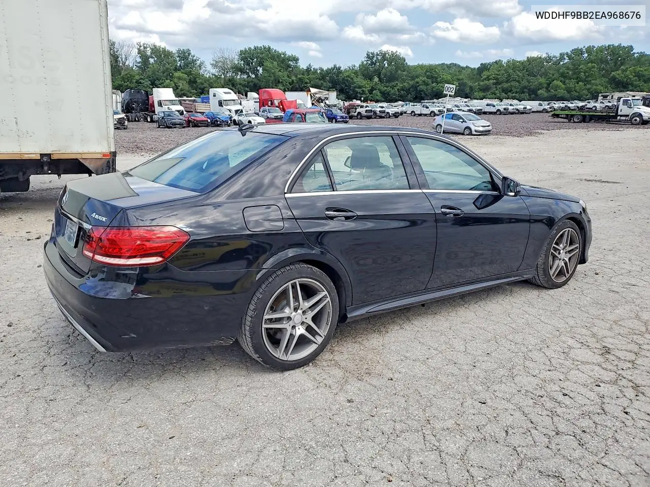 2014 Mercedes-Benz E 550 4Matic VIN: WDDHF9BB2EA968676 Lot: 56720946