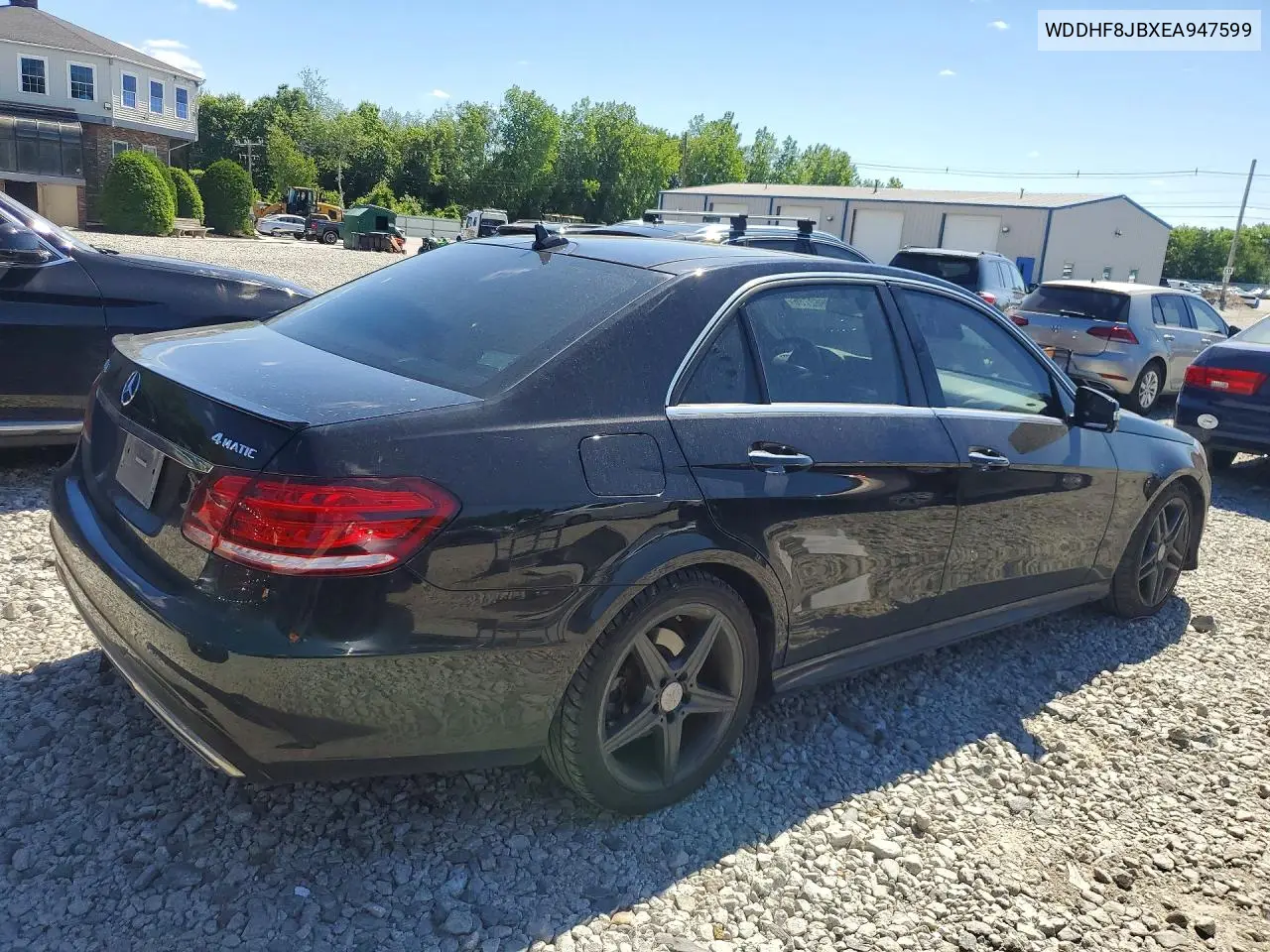 2014 Mercedes-Benz E 350 4Matic VIN: WDDHF8JBXEA947599 Lot: 57662786