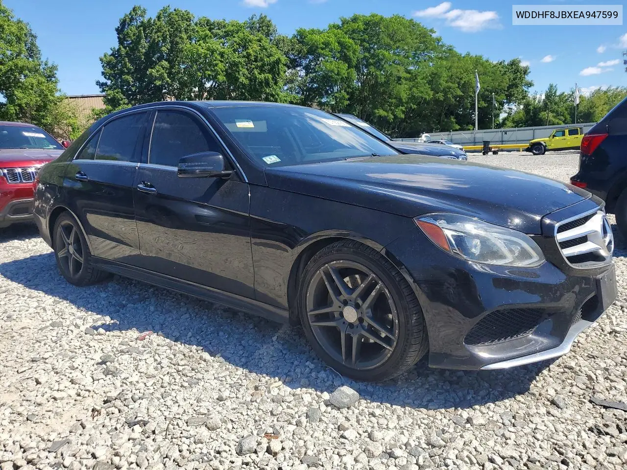 2014 Mercedes-Benz E 350 4Matic VIN: WDDHF8JBXEA947599 Lot: 57662786
