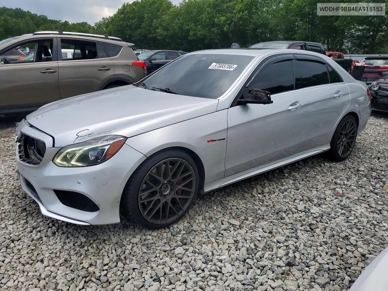 2014 Mercedes-Benz E 550 4Matic VIN: WDDHF9BB4EA911153 Lot: 57885786