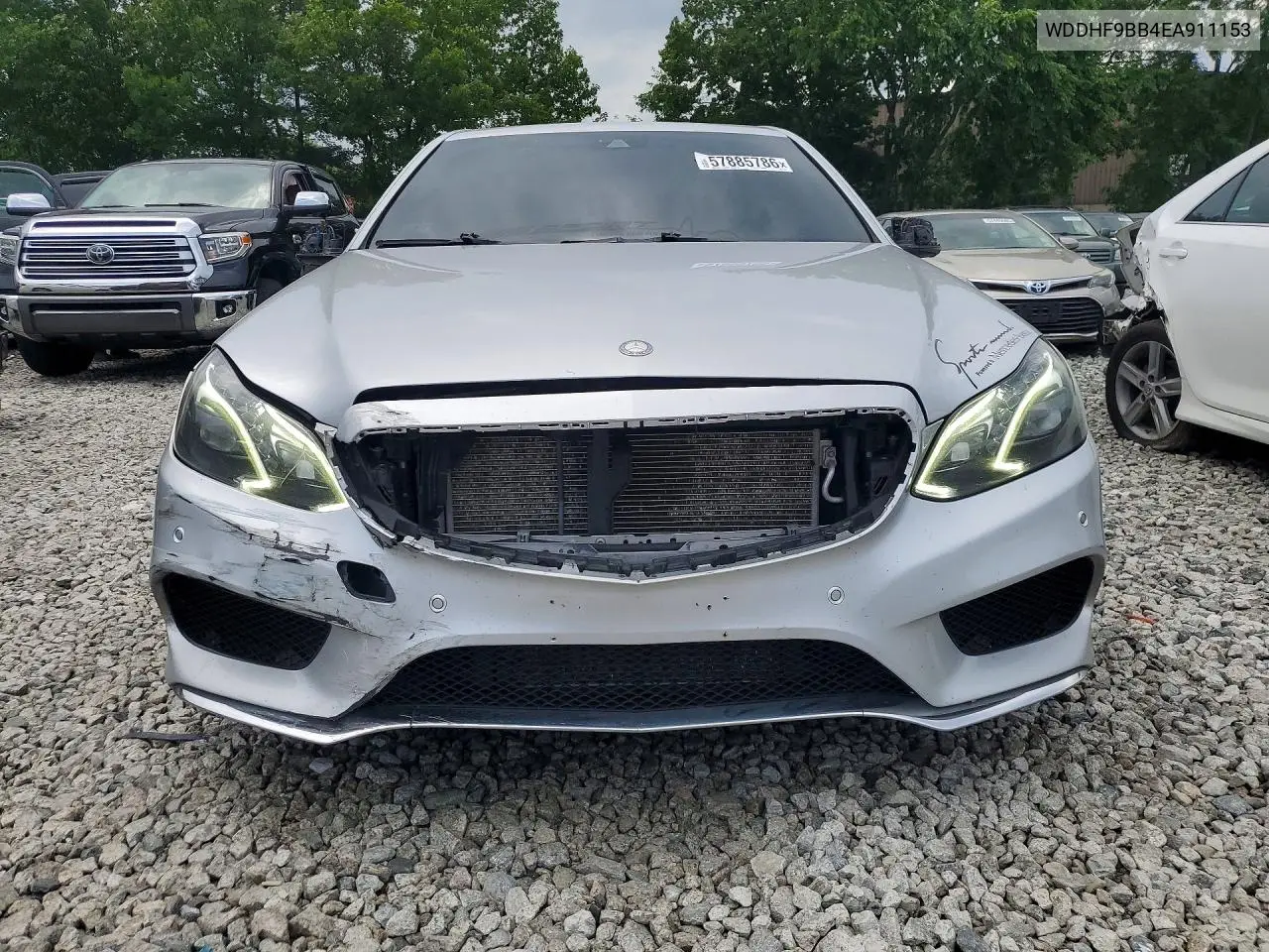 2014 Mercedes-Benz E 550 4Matic VIN: WDDHF9BB4EA911153 Lot: 57885786