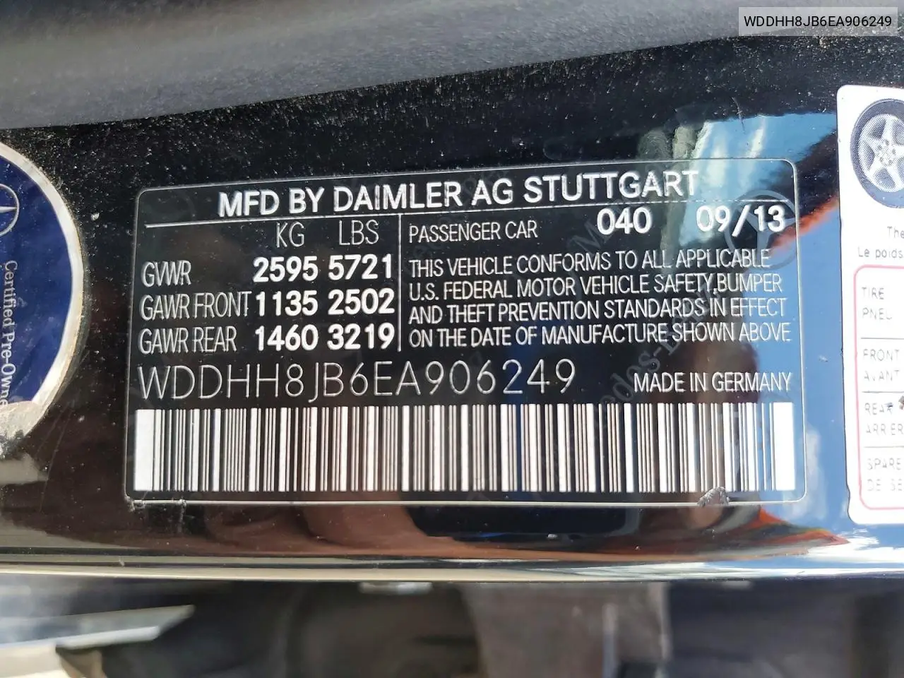 WDDHH8JB6EA906249 2014 Mercedes-Benz E 350 4Matic Wagon