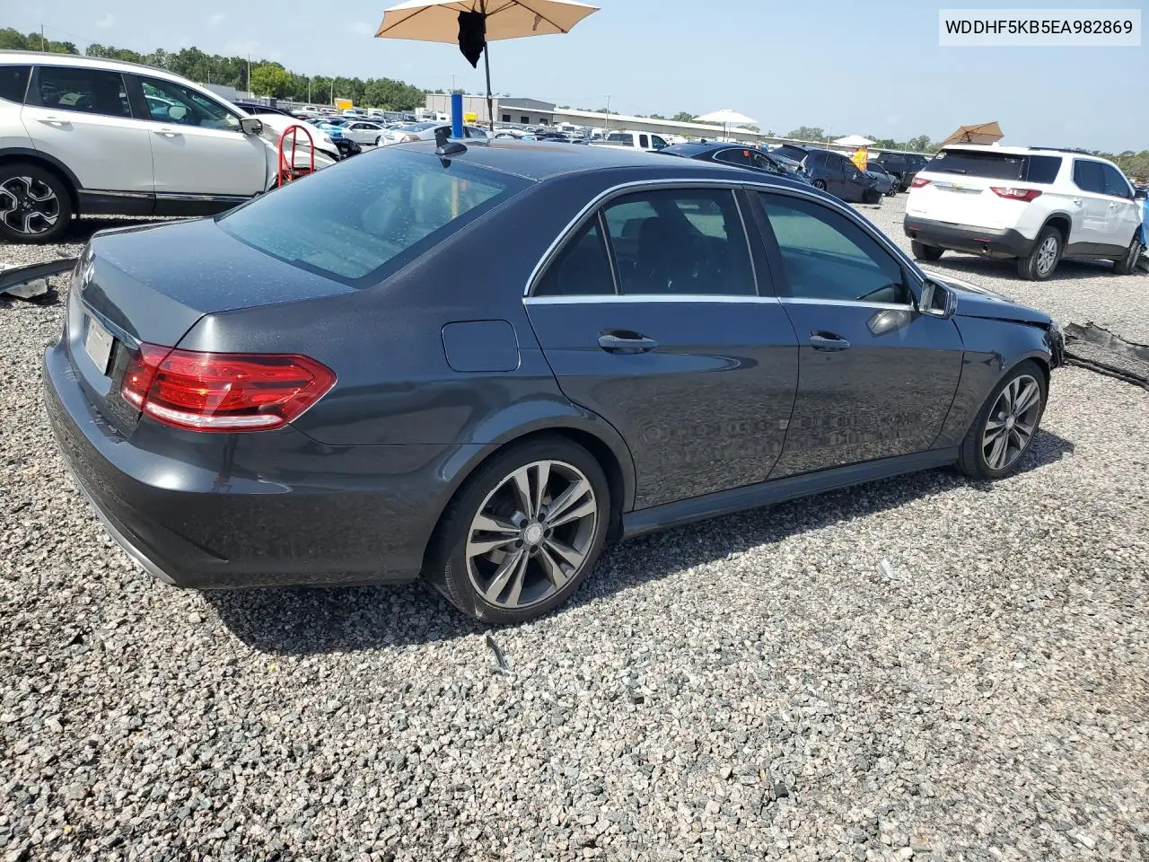 2014 Mercedes-Benz E 350 VIN: WDDHF5KB5EA982869 Lot: 60689446
