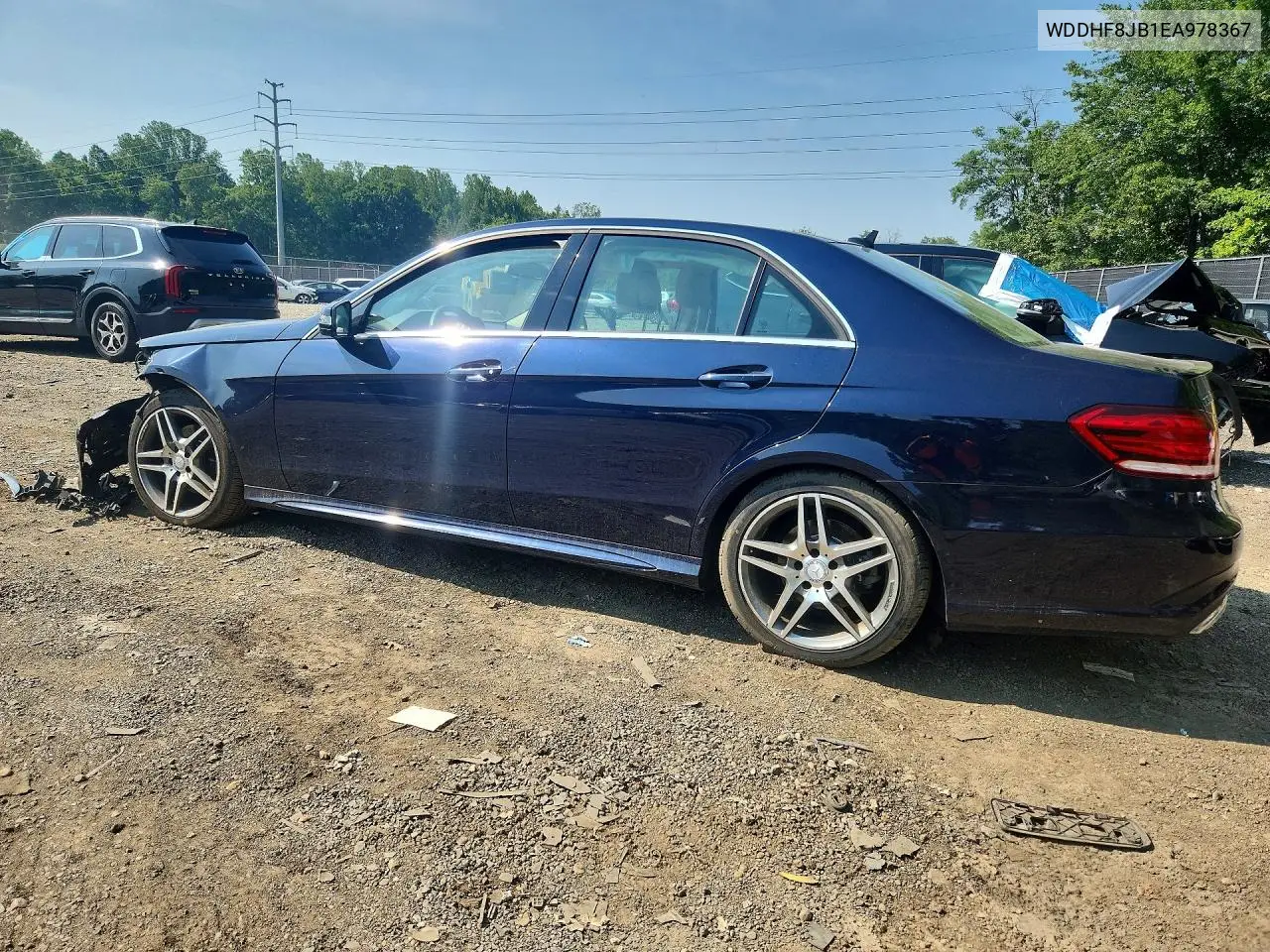 2014 Mercedes-Benz E 350 4Matic VIN: WDDHF8JB1EA978367 Lot: 60883416