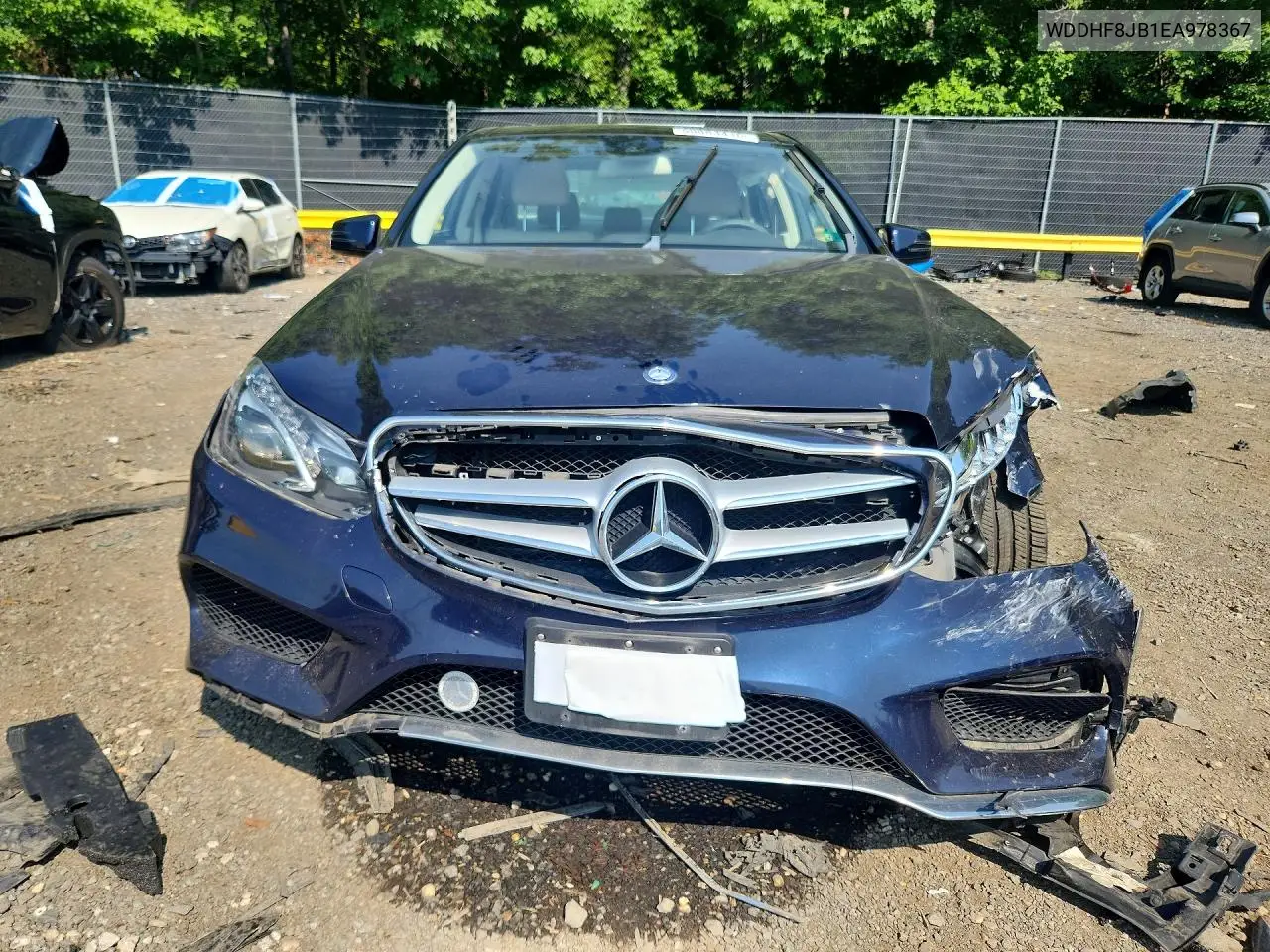 2014 Mercedes-Benz E 350 4Matic VIN: WDDHF8JB1EA978367 Lot: 60883416