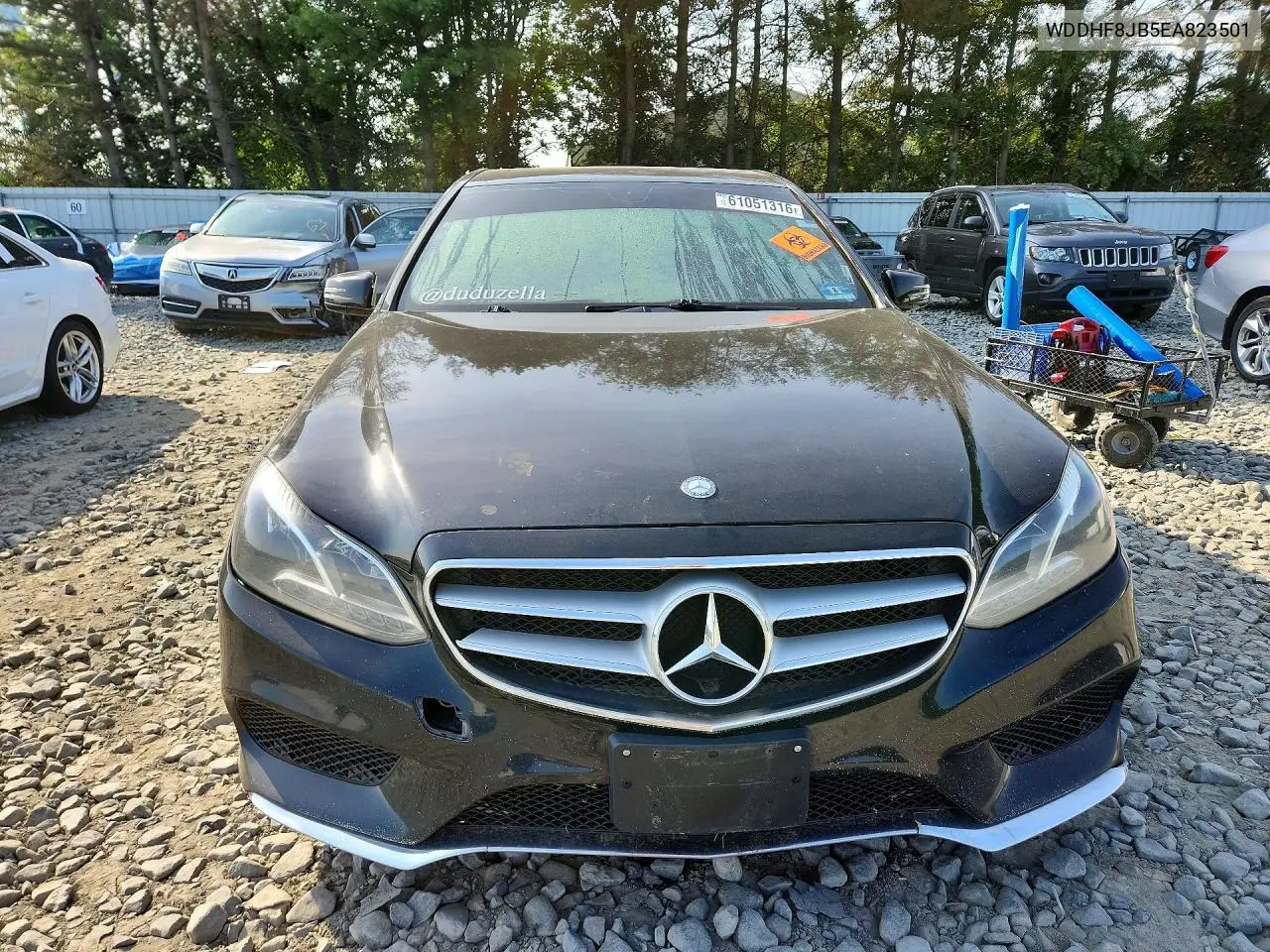 2014 Mercedes-Benz E 350 4Matic VIN: WDDHF8JB5EA823501 Lot: 61051316