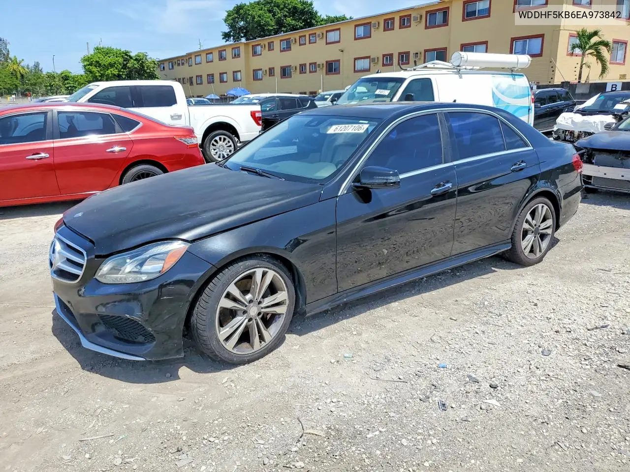 2014 Mercedes-Benz E 350 VIN: WDDHF5KB6EA973842 Lot: 61207106
