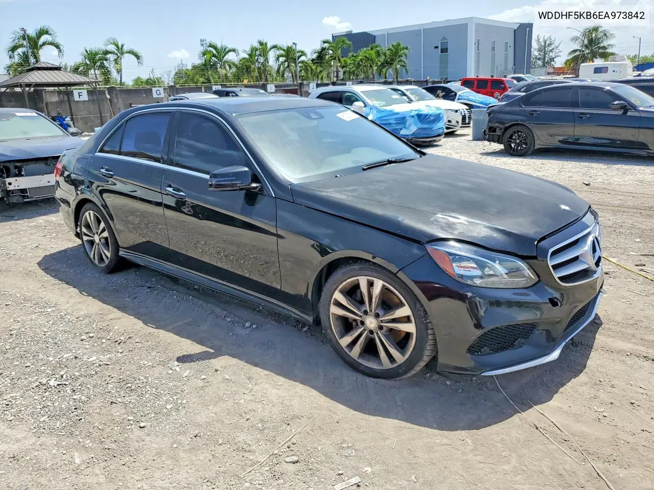 2014 Mercedes-Benz E 350 VIN: WDDHF5KB6EA973842 Lot: 61207106