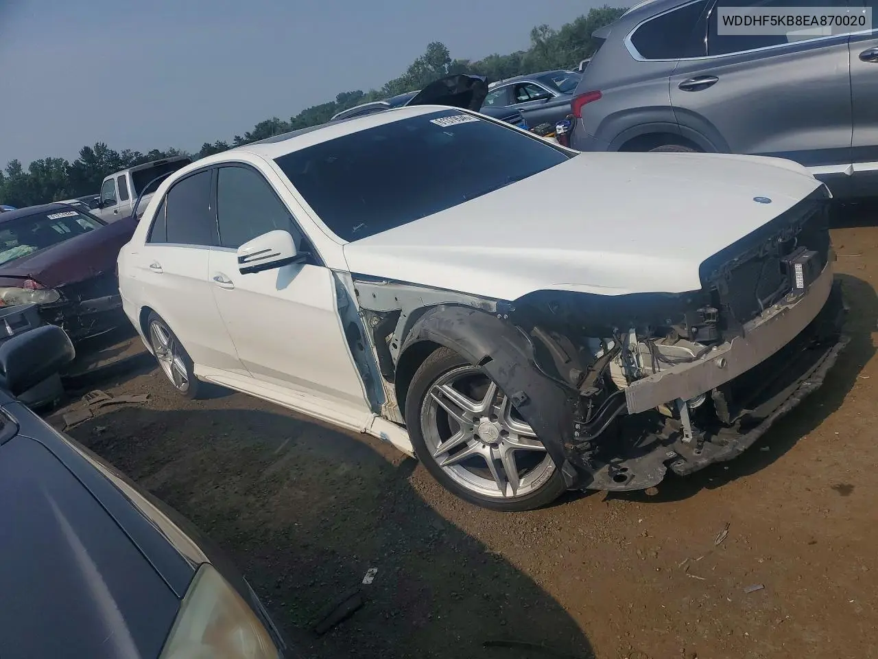 2014 Mercedes-Benz E 350 VIN: WDDHF5KB8EA870020 Lot: 61379546