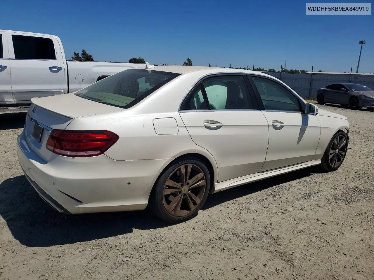 2014 Mercedes-Benz E 350 VIN: WDDHF5KB9EA849919 Lot: 61430606