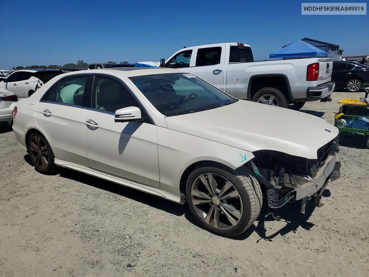 2014 Mercedes-Benz E 350 VIN: WDDHF5KB9EA849919 Lot: 61430606