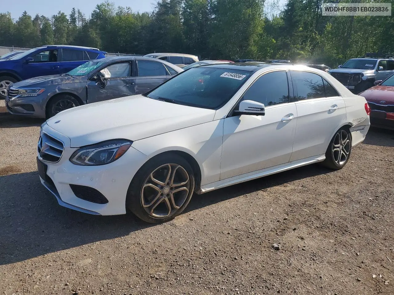 2014 Mercedes-Benz E 300 4Matic VIN: WDDHF8BB1EB023836 Lot: 61548856