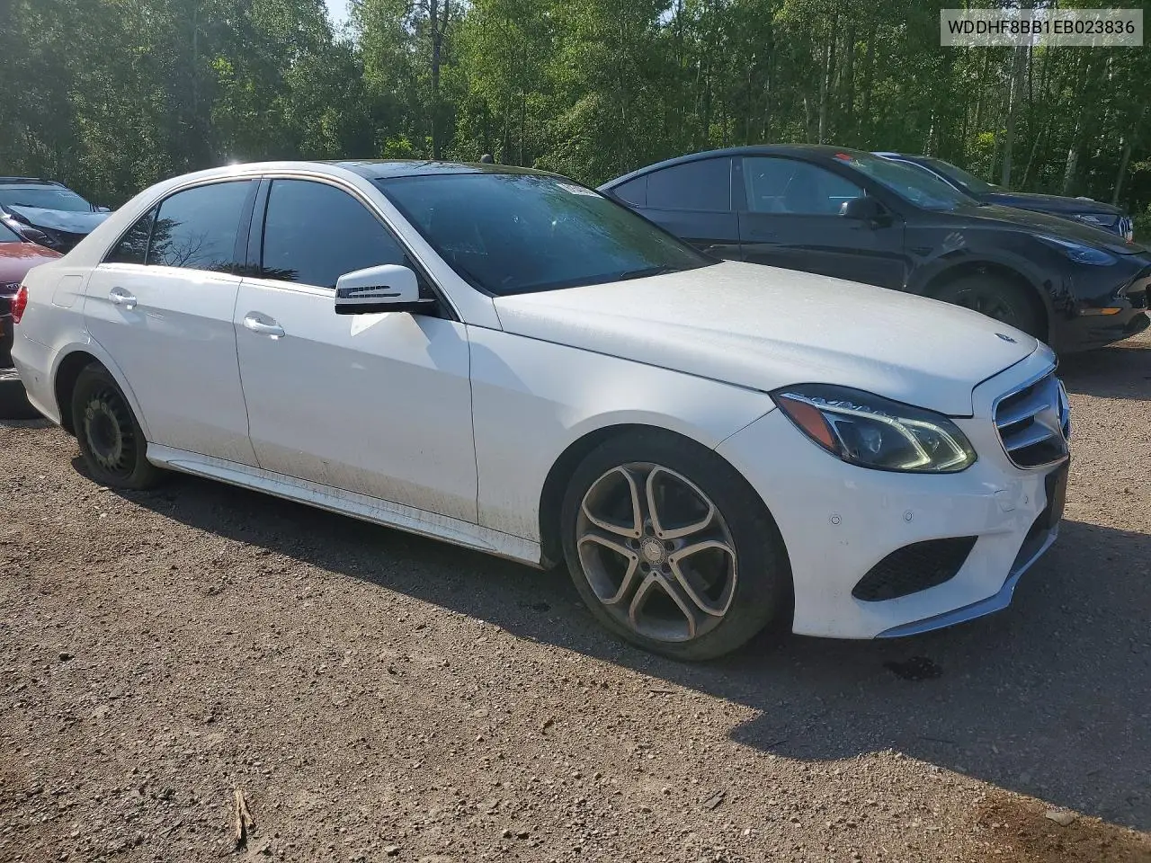2014 Mercedes-Benz E 300 4Matic VIN: WDDHF8BB1EB023836 Lot: 61548856