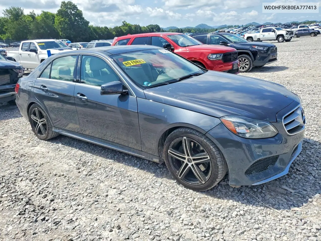 2014 Mercedes-Benz E-Class VIN: WDDHF5KB0EA777413 Lot: 61549096