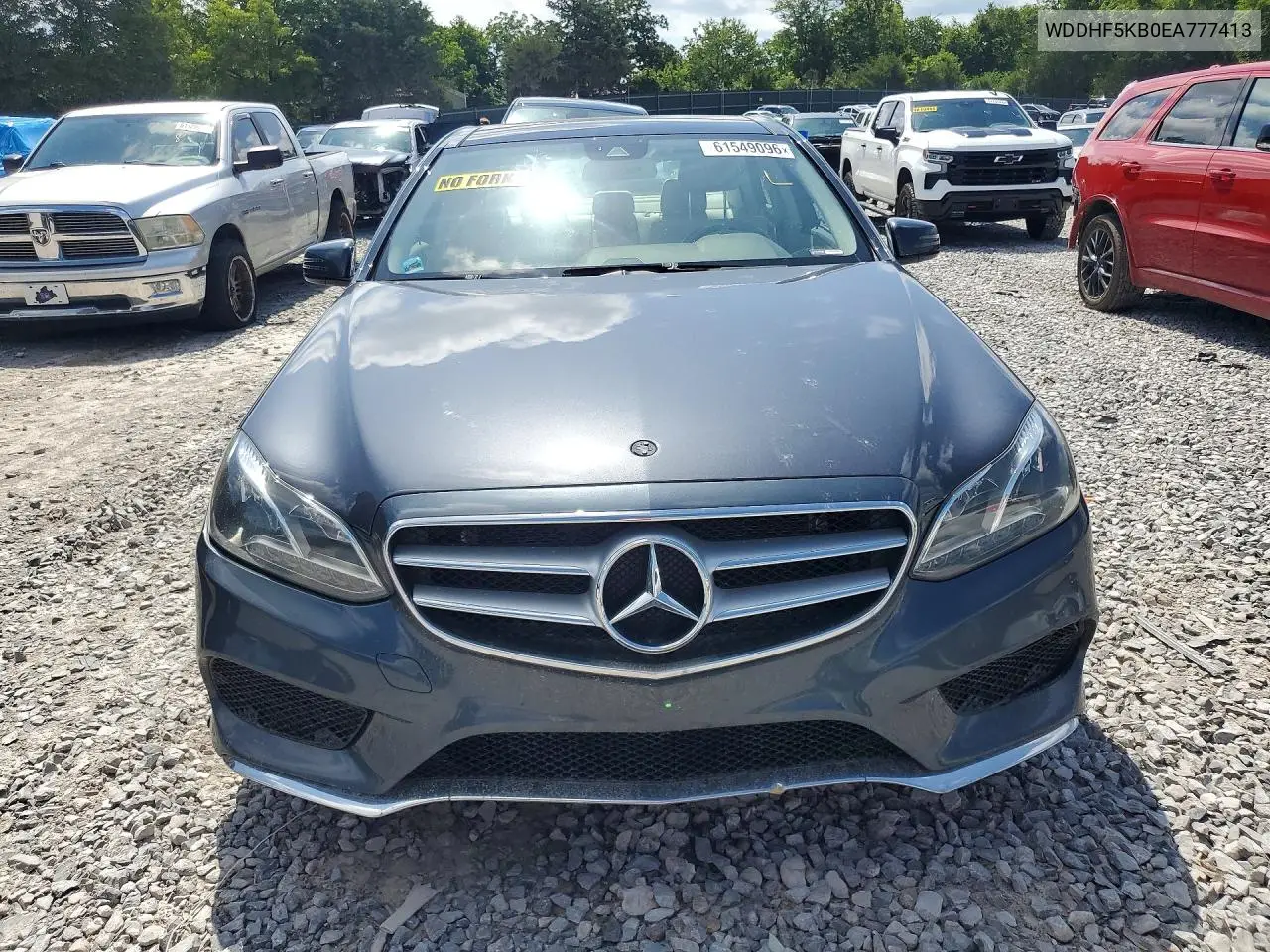 2014 Mercedes-Benz E-Class VIN: WDDHF5KB0EA777413 Lot: 61549096