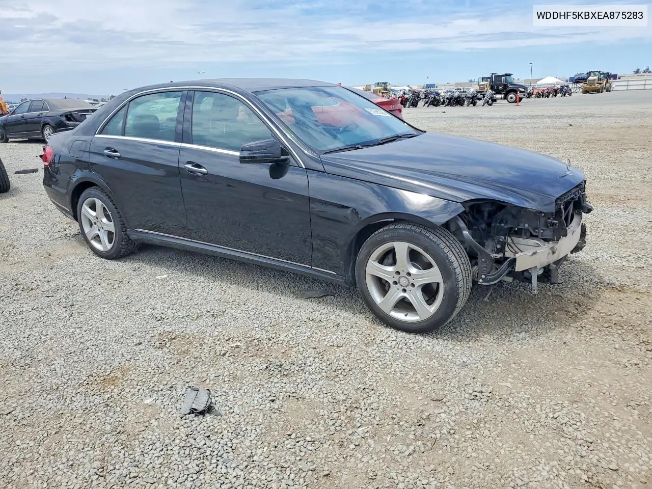 2014 Mercedes-Benz E 350 VIN: WDDHF5KBXEA875283 Lot: 61595356