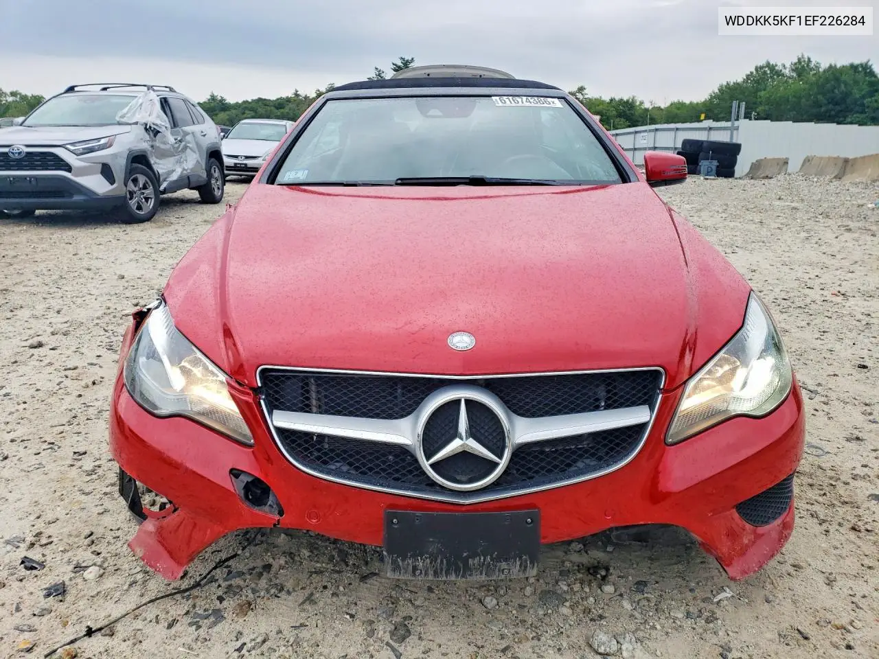 2014 Mercedes-Benz E 350 VIN: WDDKK5KF1EF226284 Lot: 61674386