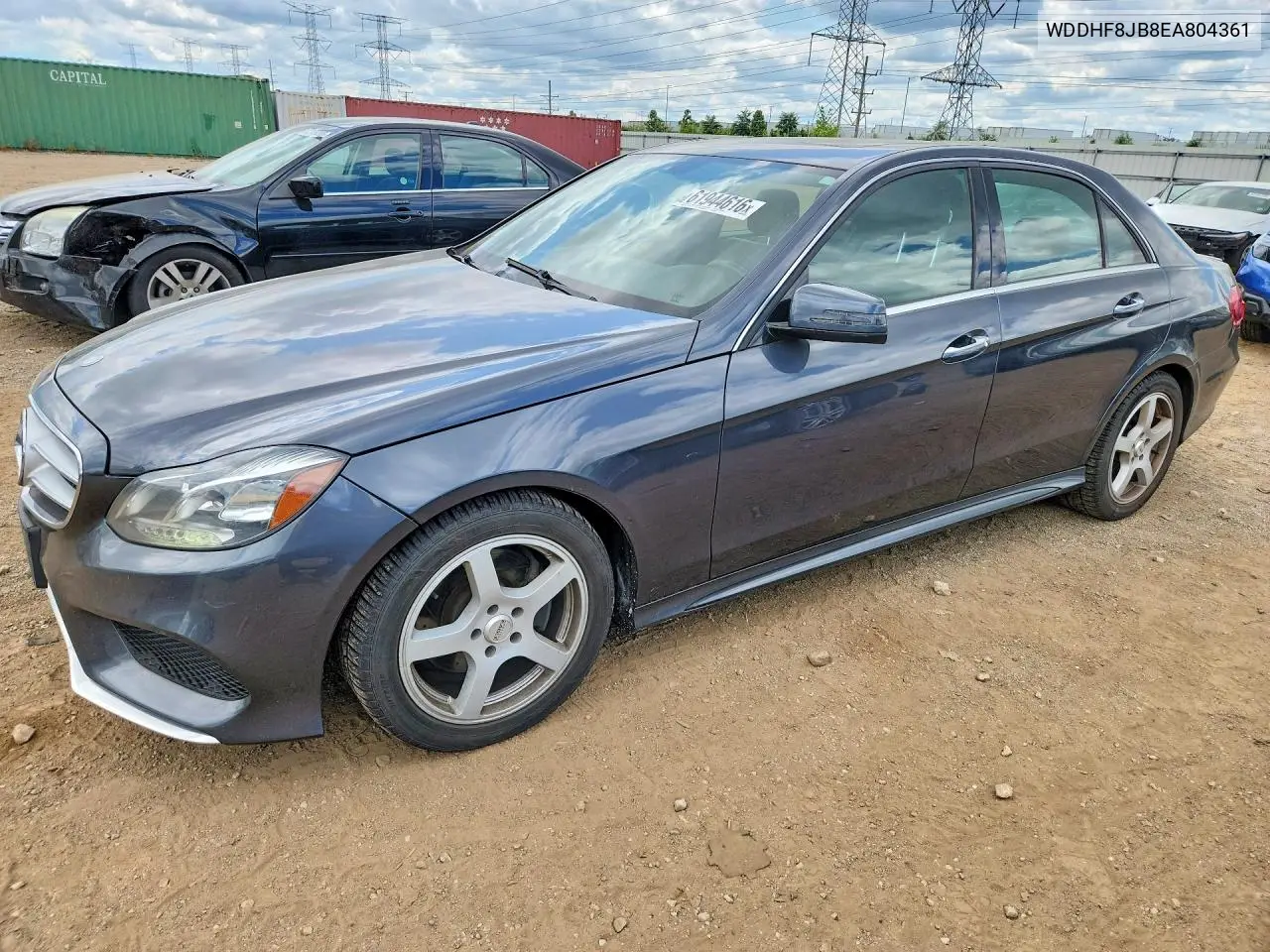 WDDHF8JB8EA804361 2014 Mercedes-Benz E 350 4Matic