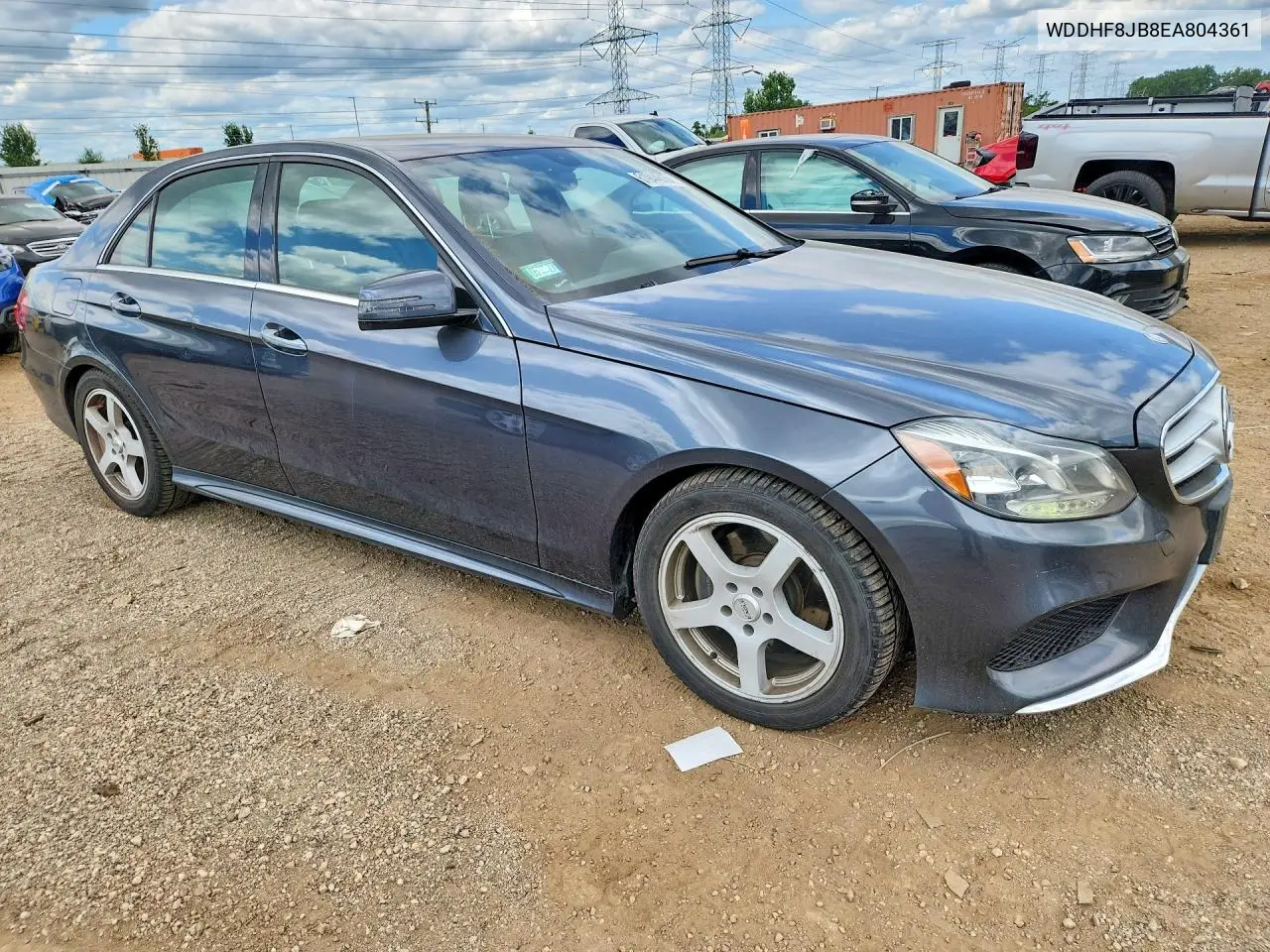 WDDHF8JB8EA804361 2014 Mercedes-Benz E 350 4Matic