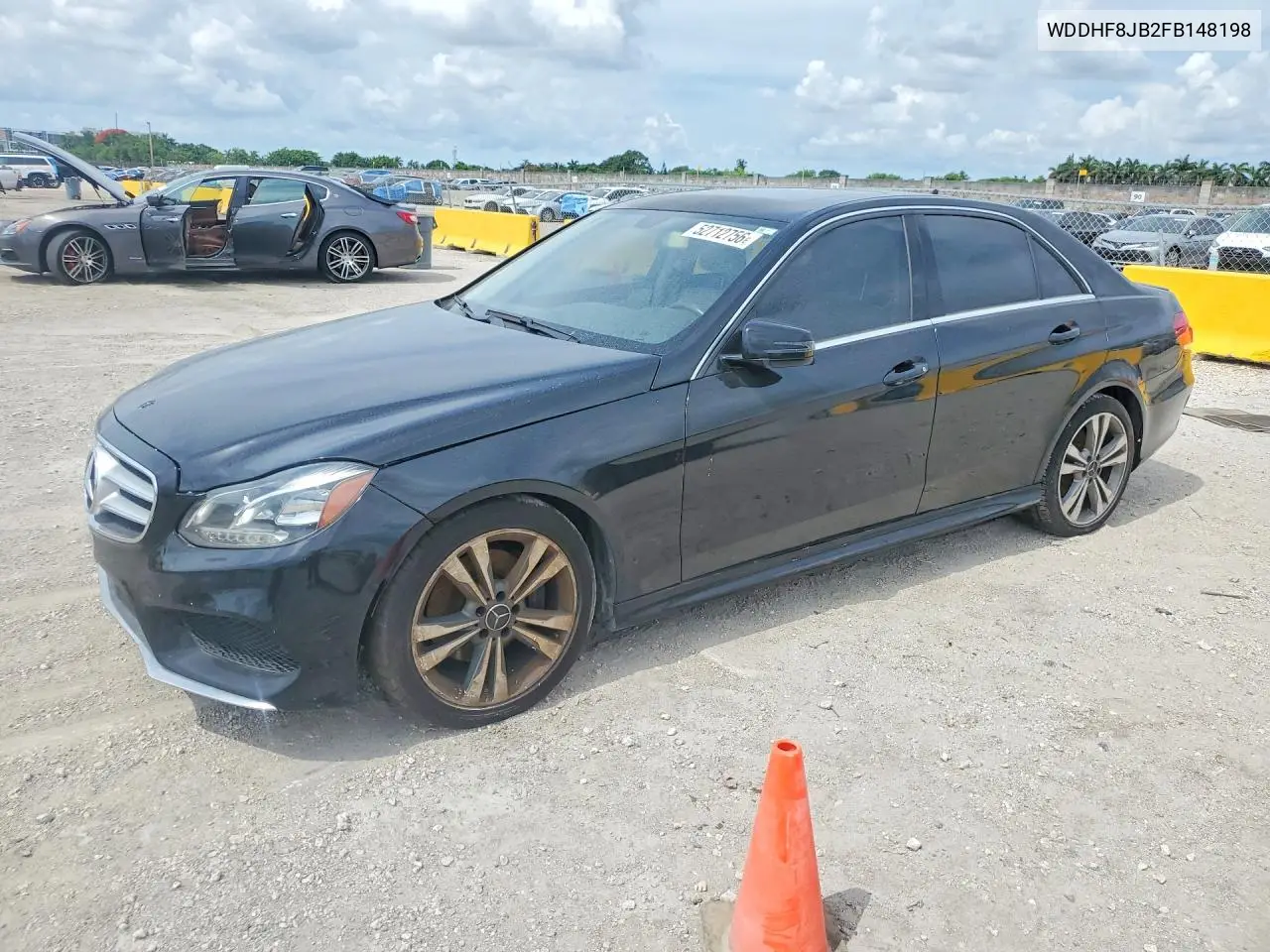 2015 Mercedes-Benz E 350 4Matic VIN: WDDHF8JB2FB148198 Lot: 52712756