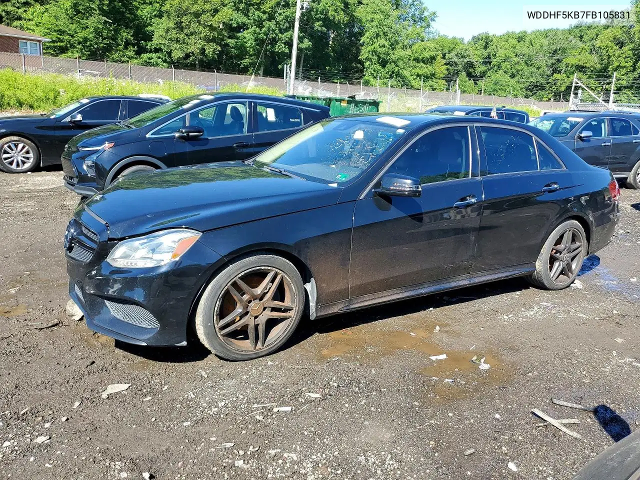 2015 Mercedes-Benz E 350 VIN: WDDHF5KB7FB105831 Lot: 58323696